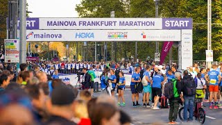 Der Mainova Frankfurt Marathon 2022 [upl. by Lladnyk]