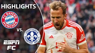 🚨 ABSOLUTE MADNESS 🚨 Bayern Munich DEMOLISHES Darmstadt 80  Bundesliga Highlights  ESPN FC [upl. by Eicart510]