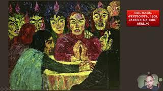 Emil Nolde  Pentecoste Commento iconograficospirituale a cura di Alessio Fucile [upl. by Bhayani775]