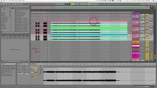 Ableton 11 warping multiple tracks at the same time [upl. by Roger]