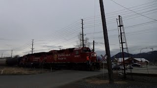 CP 3090 at Clayburn Road March 24th 2021 canadianpacific abbotsford [upl. by Rehsu]