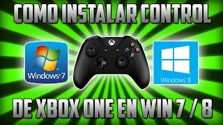 Tutorial  Como instalar el control de Xbox One en Windows 7 y 8 sin Windows Update [upl. by Jenna]