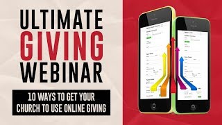 How To Help Your Church Use Online Giving  Sharefaith Academy Webinar [upl. by Joslyn]