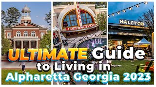 Ultimate Guide to Living In Alpharetta Georgia in 2023  Full Vlog Tour [upl. by Erskine]