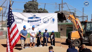 Clayton Kershaw joins Los Angeles Dodgers Foundation for groundbreaking ceremony [upl. by Sylvia897]