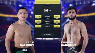 Азам Гафоров vs Курбан Гаджиев  Azam Gaforov vs Kurban Gadzhiev  ACA 180 [upl. by Profant47]