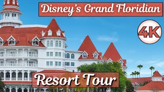 Disneys Grand Floridian Walking Tour 2024  4K POV [upl. by Sherar]