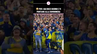 POV sei nato da dieci giorni e ti portano alla BOMBONERA 🤩🏟️🔥 shorts [upl. by Ogawa]