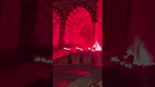 Amalfi Capodanno Bizantino 2023 L’emozionante esibizione col fuoco della Lumen Invoco [upl. by Aisinoid]