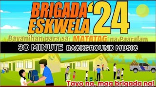 BRIGADA ESKWELA 2024 OFFICIAL THEME SONG Bayanihang Matatag [upl. by Aicsile]