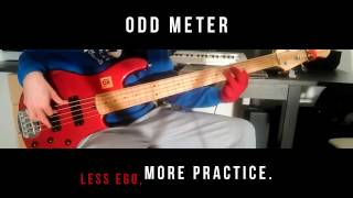 ODD METER  138 time signature madness on BASS [upl. by Free]