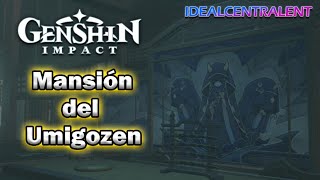 ✅DOMINIO quotPALACIO DEL ESTANQUEquot MANSION DEL UMIGOZEN  GENSHIN IMPACT [upl. by Nageem226]