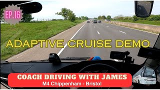 Coach Driving With James Ep17  POV Adaptive Cruise Control Demonstration on the M4 [upl. by Hackathorn]