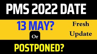 PMS 2022 Exam Date Latest Update PMS 2022 DatePMS 2022 DatesheetPPSC Updates [upl. by Snyder]