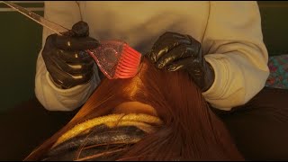 ASMR  Relaxing Lice Check With Intense Dry Scalp Treatment  Soft SpokenWhispered [upl. by Nosrac405]