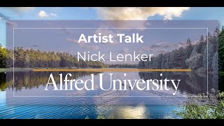 Nick Lenker Artist Talk on Zoom [upl. by Eidissac479]