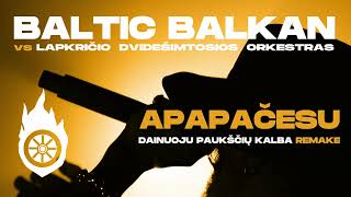 Baltic Balkan vs Lapkričio Dvidešimtosios Orkestras  Apapačėsu Dainuoju paukščių kalba Remake 24 [upl. by Ramak]