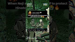 Neji death😭🥺anime animation naruto narutoshippunden ytshorts [upl. by Ferdinande]