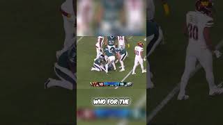 Eagles Epic Interception Sparks Team Celebration [upl. by Eide186]