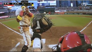 Dingers Chin Music 100 mph HEAT Truist Umpire Cam has it all [upl. by Yeslehc866]