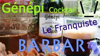 Cocktail Génépi café Gingembre  Le Franquiste [upl. by Chandra]