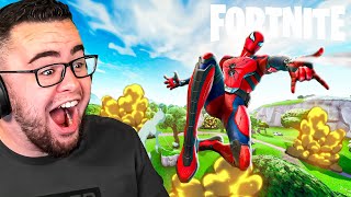 Unlocking NEW SPIDERMAN ZERO in FORTNITE [upl. by Ennirac]