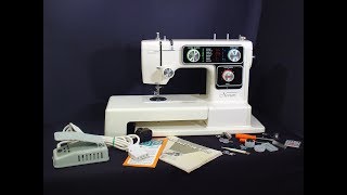 Novum 3000  Janome sewing machine [upl. by Anamor]