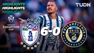 HIGHLIGHTS  Pachuca 6600 Philadelphia  CONCACHAMPIONS 2024  TUDN [upl. by Fogarty]