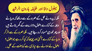 Behlol Dana aur Malika Zubaida  Behlol Dana ka waqia  Malika Zubaida Story [upl. by Siuqcram372]