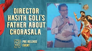 Director Hasith Golis Father About Chorasala  Raja Raja Chora Pre Release Event  Shreyas Media [upl. by Goldfarb]