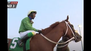 Javaniel Patterson Scores At Assiniboia Downs [upl. by Mallis]