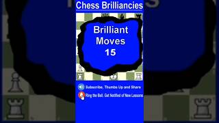 Chess Grandmaster Brilliant Moves  15 [upl. by Eelsel]