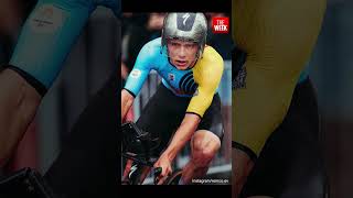 Remco Evenepoel Once Belgian U16 football captain now Olympic gold in cycling [upl. by Akenom]