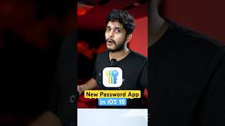 iOS 18 introduced Passwords App 🔥 iphone ios18 [upl. by Ollehto]