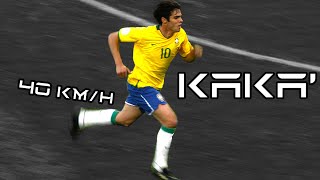 The Fastest Footballer In History⚡Ricardo Kaká Dribbling Insane Speed Sprints amp Runs HD [upl. by Alios]