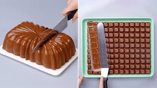 Easy Chocolate Cake Decorating Tutorial  So Yummy Cake Dessert Cupcake and More [upl. by Errehs901]