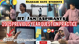 IIT JAM 2024 Preparation Vlogs How I Actually Studied vlogs19365 [upl. by Tildy]