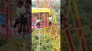 The Highest bungee jumping in Goa 🔥🔥 goa bungee freefall [upl. by Barnabas]