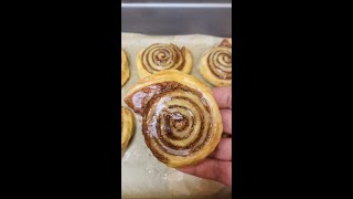 Cinnamon Roll  Cinnamon Roll using Puff pastry recipe shorts [upl. by Paola587]