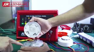 Strobe Sounder Base and Conventional Fire Alarm Control Panel Wiring [upl. by Baird]