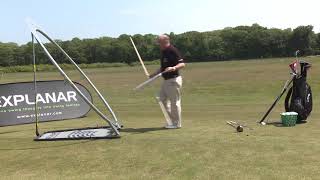 EXPLANAR  Practising Every Golf Club With Explanar [upl. by Anitnelav319]