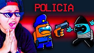 AMONG US PERO SOY EL MEJOR POLICÍA DEL MUNDO 🚓  Pathofail [upl. by Llehctim893]