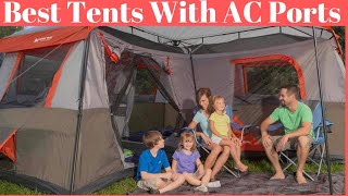 Best Tent With AC Port In 2024 – Get Air Conditioner Cool [upl. by Nevram]