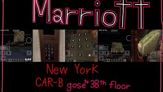 Minecraft Marriott Marquis New York Atlantic GA Main Village goes to 38TH FLOOR high rise [upl. by Toffic]