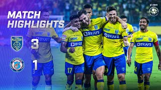 Highlights  Kerala Blasters FC 31 Jamshedpur FC  MW 13 Hero ISL 202223 [upl. by Asteria]