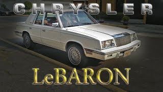 Chrysler LeBaron 1985  Prueba [upl. by Ottie]