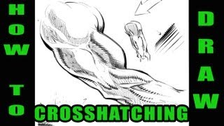 How to Cross Hatch quotComic Book Drawingquot Tutorial  Commentary by Robert A Marzullo [upl. by Renba]