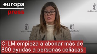 CLM empieza a abonar más de 800 ayudas a personas celíacas [upl. by Neural988]