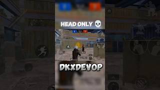 HEAD ONLY 💀 bgmi bgmishorts pubgmobile shorts shortsfeed shortsviral ytshort MrBeastGaming [upl. by Lil]