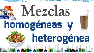 Mezclas homogéneas y heterogéneas  Educación Primaria [upl. by Estrella]